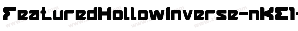 FeaturedHollowInverse-nKE1字体转换
