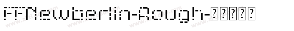 FFNewberlin-Rough字体转换