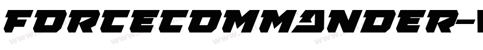 ForceCommander-VGOZ6字体转换