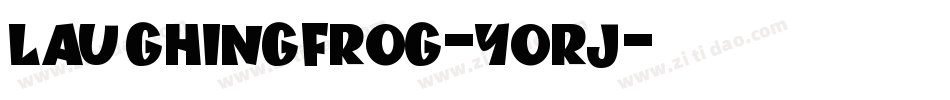 LaughingFrog-YoRj字体转换