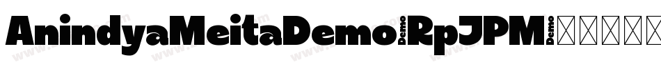 AnindyaMeitaDemo-RpJPM字体转换