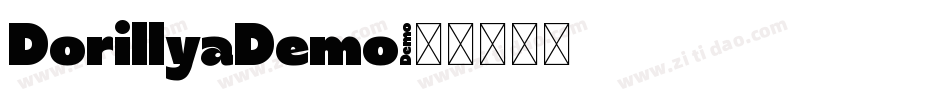 DorillyaDemo字体转换