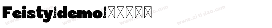 Feisty-demo字体转换