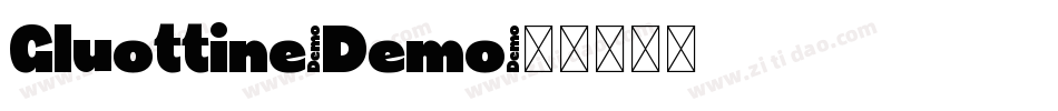 Gluottine-Demo字体转换