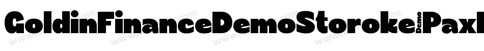 GoldinFinanceDemoStoroke-PaxB字体转换