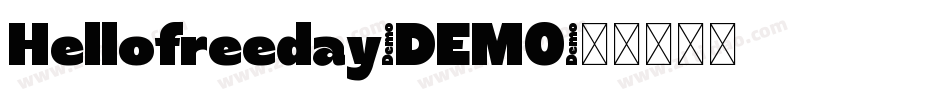 Hellofreeday-DEMO字体转换