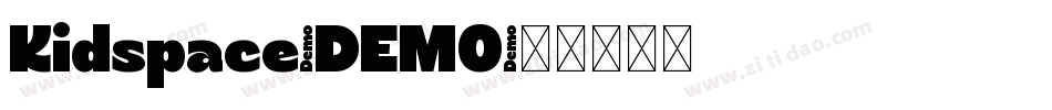Kidspace-DEMO字体转换