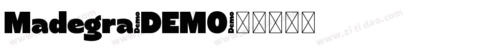 Madegra-DEMO字体转换