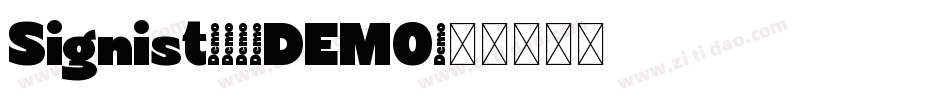 Signist-02-DEMO字体转换