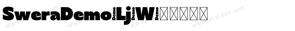 SweraDemo-Lj2W字体转换