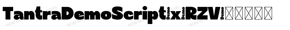 TantraDemoScript-x3RZV字体转换
