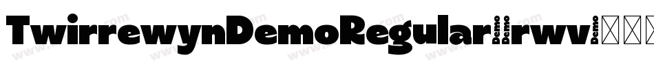 TwirrewynDemoRegular-6rwv字体转换