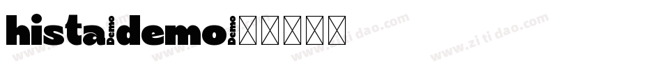 hista-demo字体转换