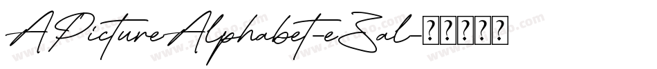 APictureAlphabet-eZal字体转换 APictureAlphabet-eZal字体转换