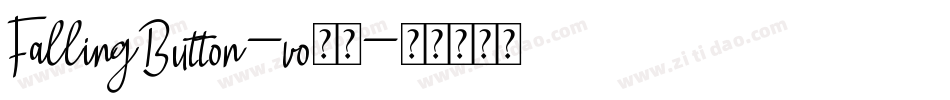 FallingButton-vo49字体转换