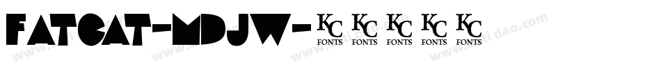 Fatcat-MdJw字体转换