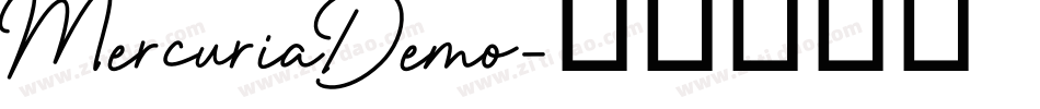 MercuriaDemo字体转换