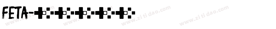 Feta字体转换