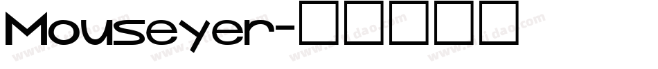 Mouseyer字体转换