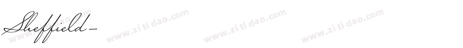 Sheffield字体转换