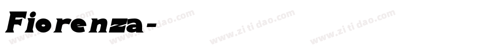 Fiorenza字体转换
