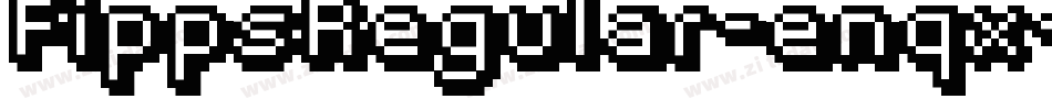 FippsRegular-enqx字体转换
