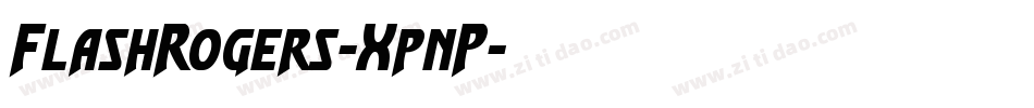 FlashRogers-XpnP字体转换