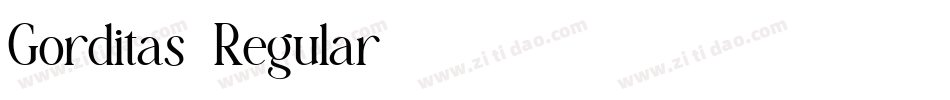Gorditas-Regular字体转换