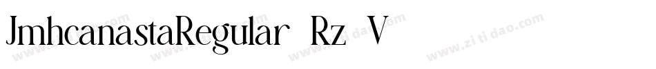 JmhcanastaRegular-Rz5V字体转换