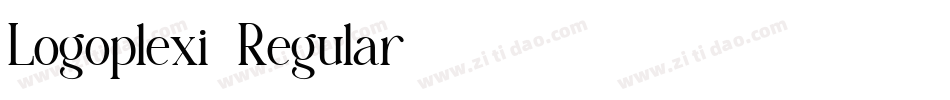 Logoplexi-Regular字体转换