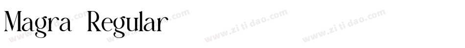 Magra-Regular字体转换 Magra-Regular字体转换