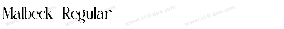 Malbeck-Regular字体转换 Malbeck-Regular字体转换