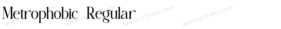 Metrophobic-Regular字体转换