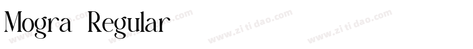 Mogra-Regular字体转换