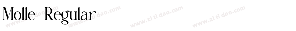 Molle-Regular字体转换