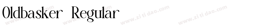 Oldbasker-Regular字体转换