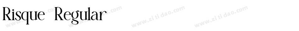 Risque-Regular字体转换