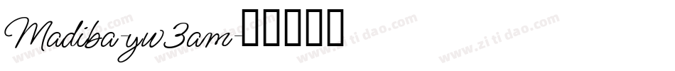 Madiba-yw3am字体转换