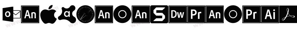 FontLogosPrograms-7DxD字体转换