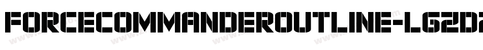 ForceCommanderOutline-lgZDZ字体转换