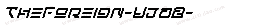 TheForeign-Yja2字体转换 TheForeign-Yja2字体转换