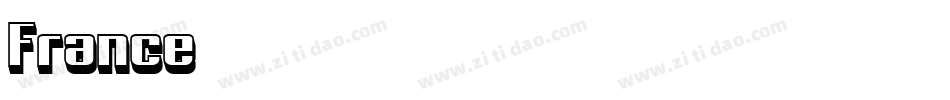 France字体转换