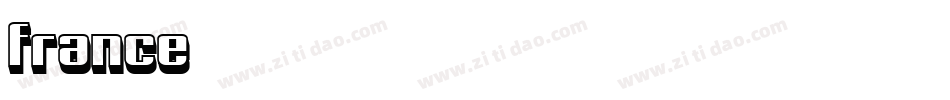 france字体字体转换