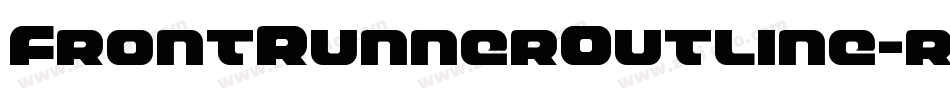FrontRunnerOutline-rLwx字体转换