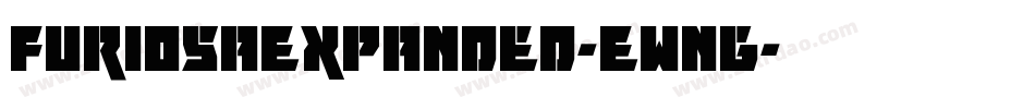 FuriosaExpanded-Ewng字体转换