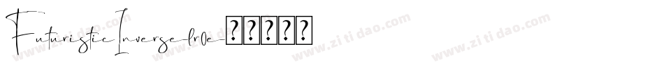 FuturisticInverse-lr0e字体转换
