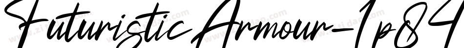 FuturisticArmour-1p84字体转换