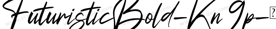 FuturisticBold-Kn9p字体转换