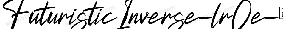 FuturisticInverse-lr0e字体转换