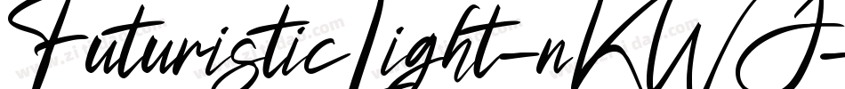 FuturisticLight-nKWJ字体转换